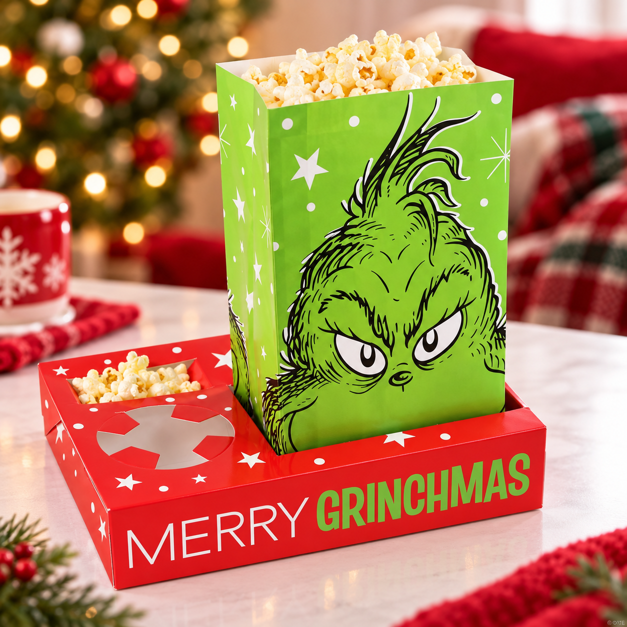 The Grinch Movie Snack Tray & Treat Bag Set